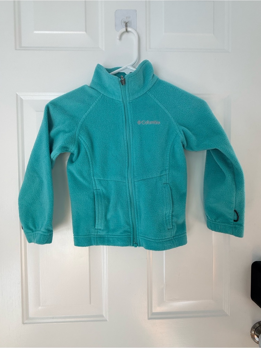 Columbia Teal Lightweight Fleece Jacket